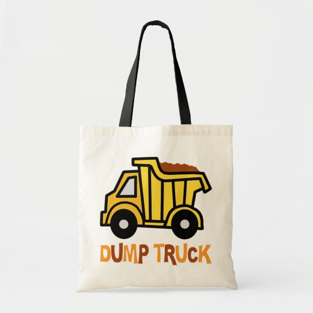 Tote Bag Camion à benne basculante (Devant)