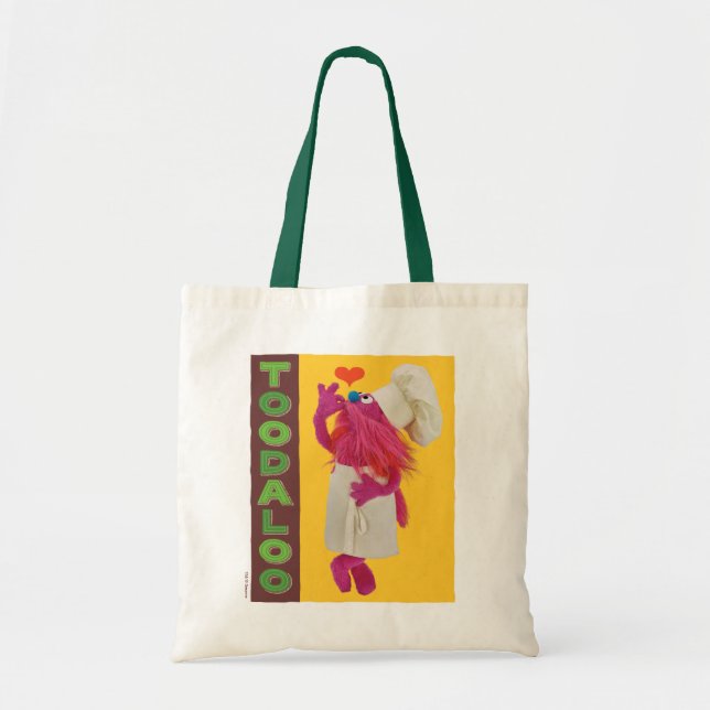 Tote Bag Camion fourré de Cookie Monster | Toodaloo (Devant)