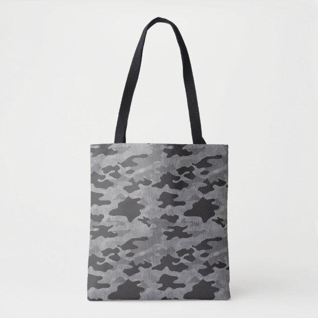 TOTE BAG CAMO GRIS (Devant)