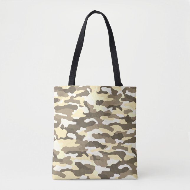 Tote Bag Camouflage du désert (Devant)