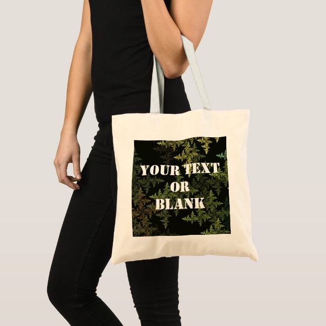 Tote Bag Camouflage fractal (Devant (produit))