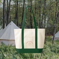 Camp de crête rose Thème Bachelorette Forêt verte