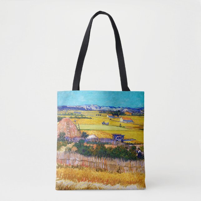 Tote Bag Campagne d'automne, Van Gogh (Devant)