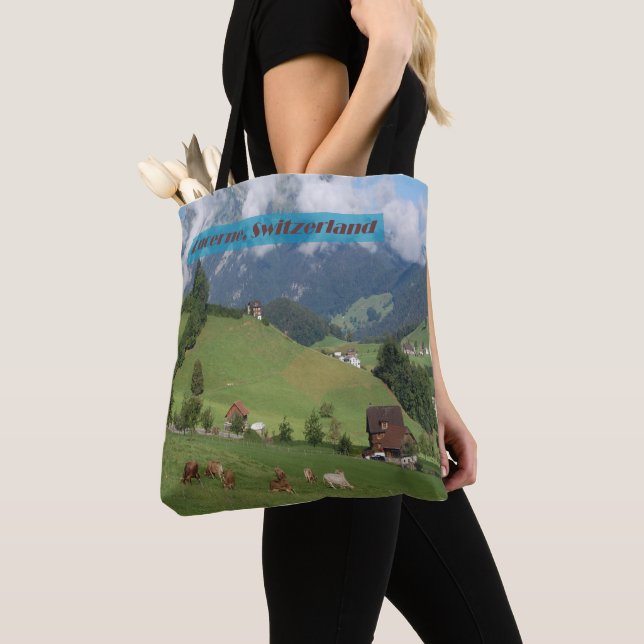 Tote Bag Campagne Suisse (De près)