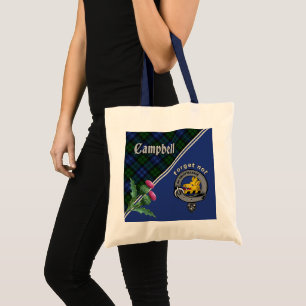 Tote Bag Campbell Clan Badge & Tartan