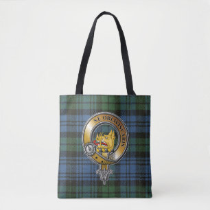 Tote Bag Campbell Tartan & Badge