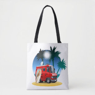 Tote Bag Camper de dessin