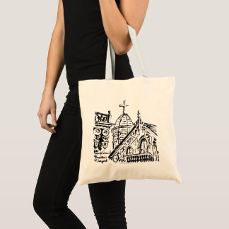 Tote Bag Campground Motif par Babbie - Martha's Vineyard