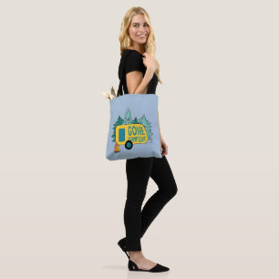 Tote Bag Camping Camping Camp d'été Clipart Happy Trails Ca