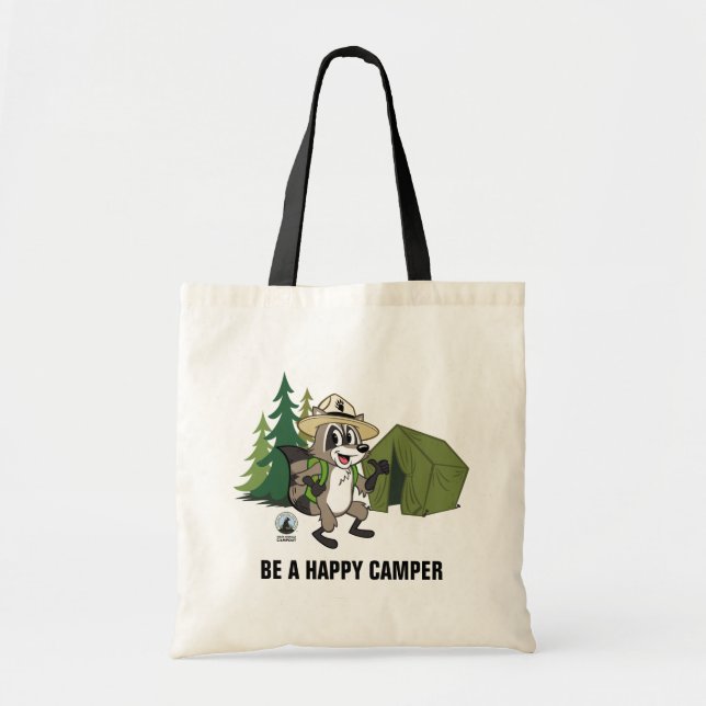 Tote Bag Campout américain de Rick | de garde forestière (Devant)