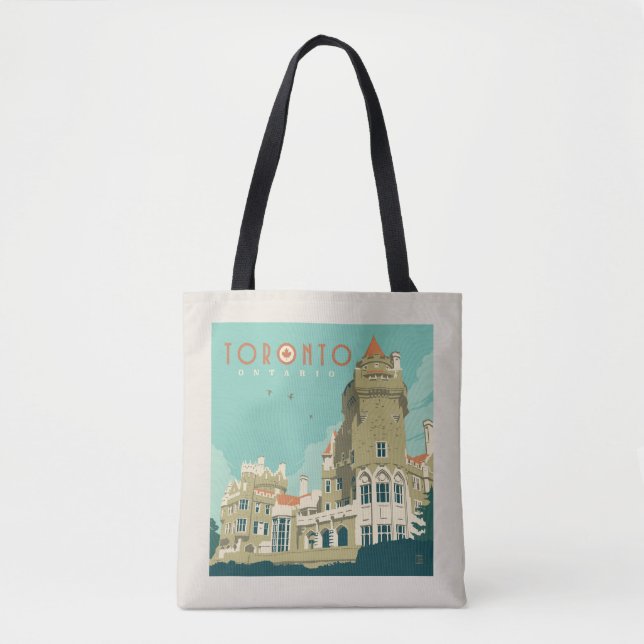 Tote Bag Canada | Toronto, Casa Loma (Devant)