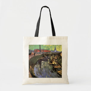 Tote Bag Canal avec femmes Laver par Vincent van Gogh
