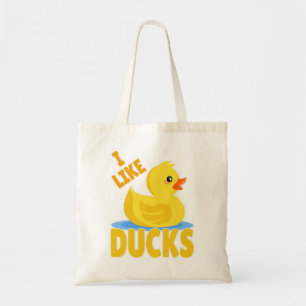 Tote Bag Canard canard canard en caoutchouc jaune canard de