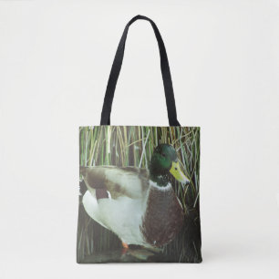 Tote Bag Canard de Mallard Photo Lac Faune Oiseau Nature