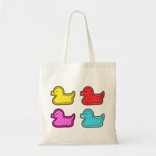 Tote Bag Canards colorés mignons