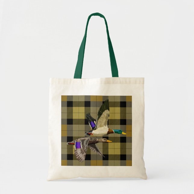 Tote Bag Canards Majards Sur Plaid (Devant)