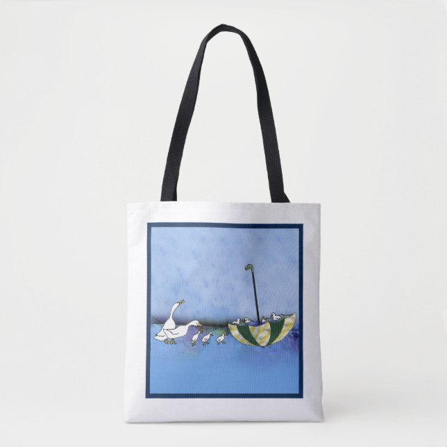Tote Bag Canards sur le défilé Porter-tout (Devant)