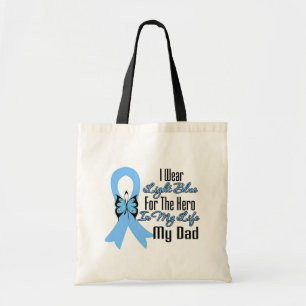 Tote Bag Cancer de la prostate Ruban Hercule Mon père