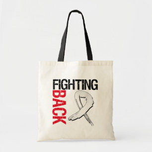 Tote Bag Cancer de poumon battant en retraite