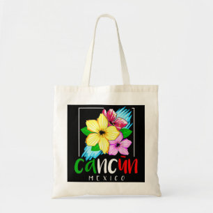 Tote Bag Cancun Mexique Souvenir Cadeau Printemps Pause Été