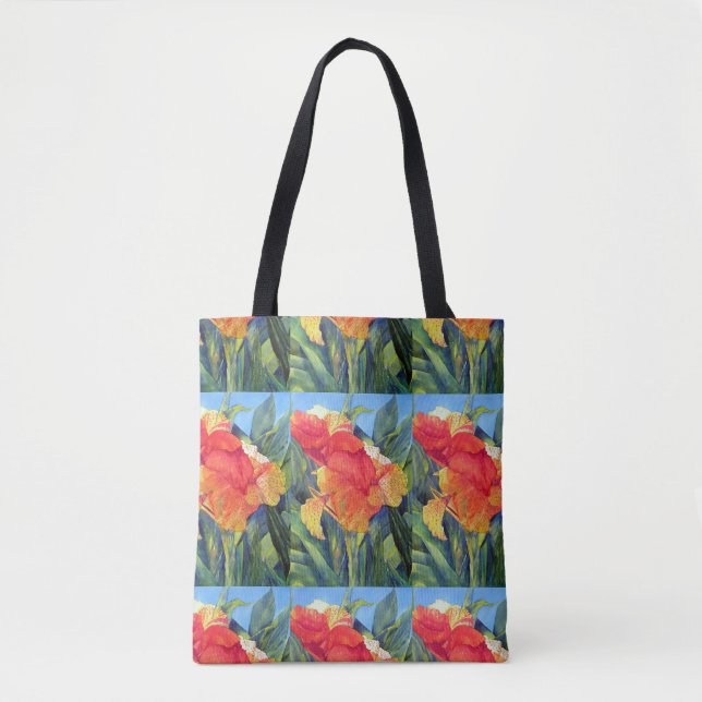 Tote Bag Canna tacheté (Devant)