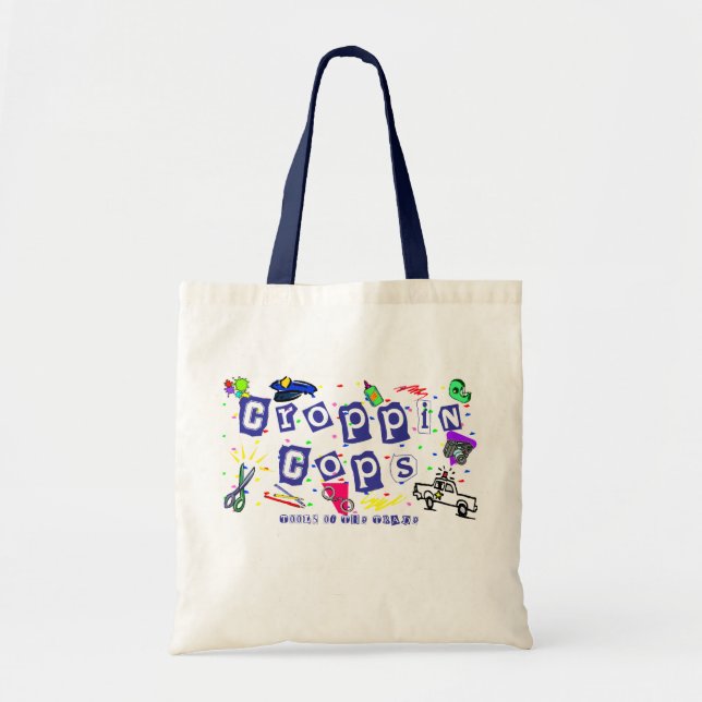 Tote Bag Cannettes de fil de Croppin (Devant)