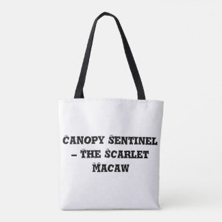 Tote Bag Canopy Sentinel - Le Scarlet Macaw