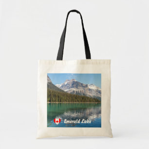 Tote Bag Canot sur le célèbre lac Emerald - Yoho NP, Canada