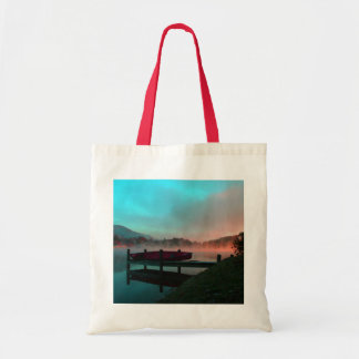 Tote Bag Canot vibrant sur le lac Junaluska