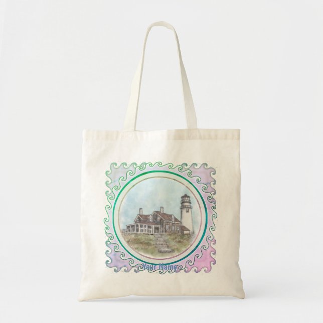 Tote Bag Cap Cod Lighthouse (Devant)