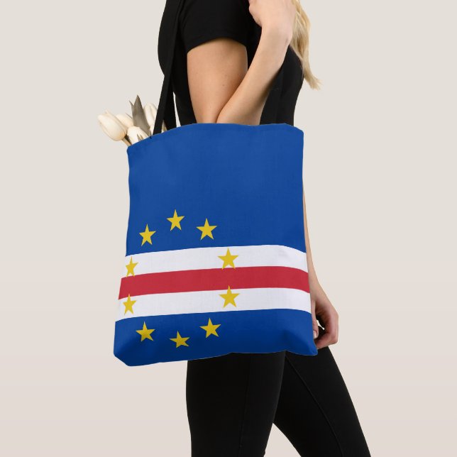 Tote Bag Cap Verde flag (De près)