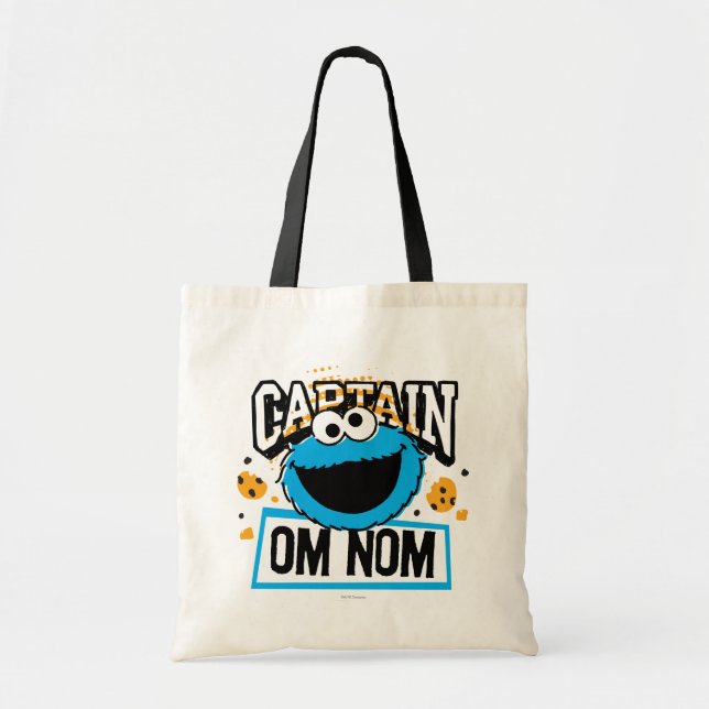 Tote Bag Capitaine Cookie Monster (Devant)