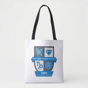 Tote Bag Capricorne Crest d'anniversaire™ 22-31 décembre