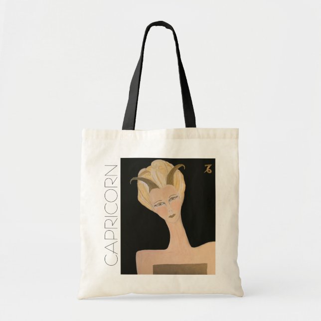Tote Bag Capricorne - Fourre-tout (Devant)