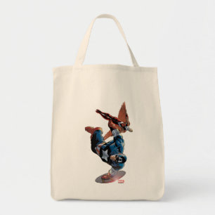 Tote Bag Captain America & Falcon Comic Panel