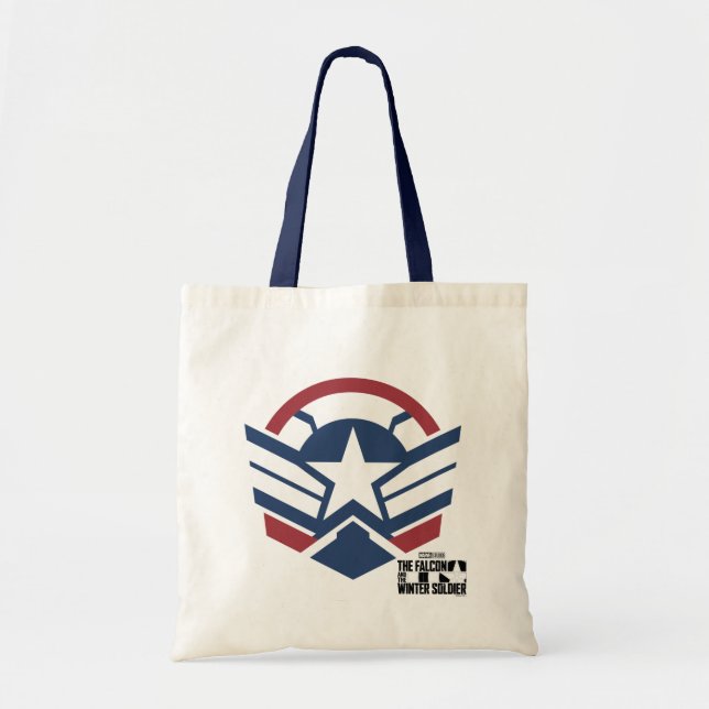 Tote Bag Captain America Stars & Stripes (Devant)