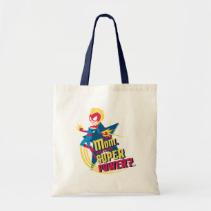 Tote Bag Captain Marvel   Je suis une maman