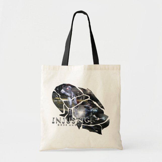 Tote Bag Capture d'écran : Cyborg vs Nightwing 3 (Devant)