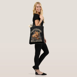 Tote Bag Capybara Drôle Relaxologue Professionnel