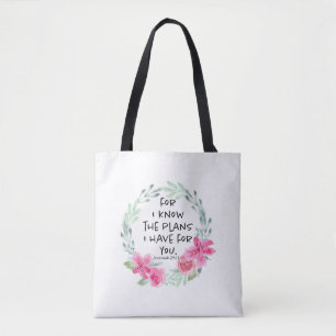 Tote Bag Car je connais les plans que j'ai pour vous