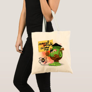 Tote Bag Caractère Frankenstein de 'Normal People Scare Me'