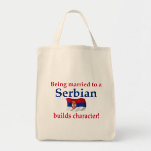 Tote Bag Caractère serbe de constructions
