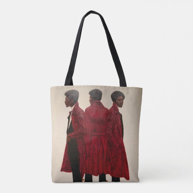 Tote Bag Caractères de rue d'Afro-américain (Dos)