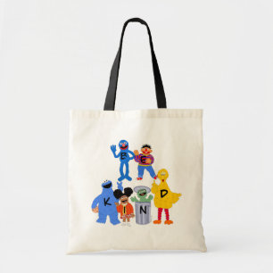 Tote Bag Caractères de rue Sésame Be Kind - Langue des si