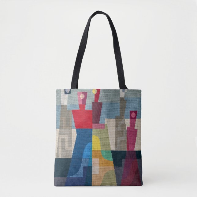Tote Bag Caractères | Sophie Taeuber-Arp | (Devant)