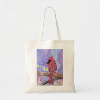 Tote Bag Cardinal au crépuscule Fourre-tout