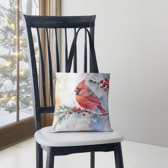 Tote Bag Cardinal de Noël (Créateur téléchargé)