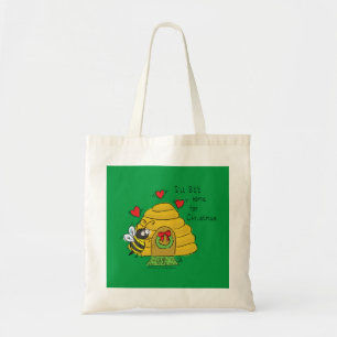 Tote Bag Caricature de Noël de Noël amusante
