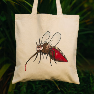 Tote Bag Caricature moustique