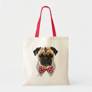 Tote Bag Carlin avec Cravate à mâchoires rouges